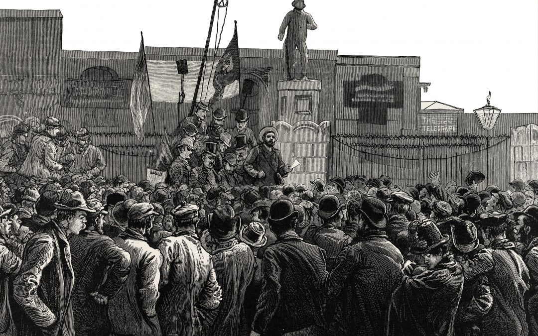 London dock workers' strike 1889